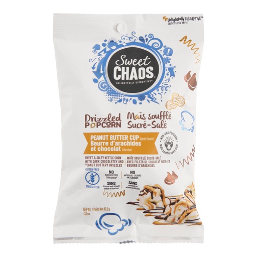 [022224501651] SWEET CHAOS PEANUT BUTTER CUP 42.5G 