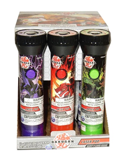 [060631916965] BAKUGAN LASER POP 12CT
