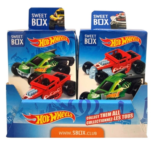 [E13] HOT WHEELS SWEET BOX 10CT
