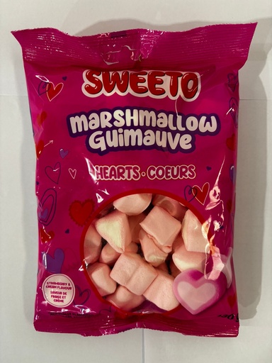 [060631932972] MARSHMALLOW HEARTS 100G  