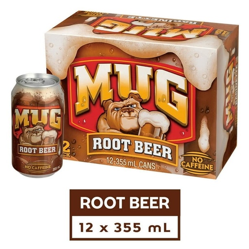 [74959] MUG ROOT BEER 12CT/355ML