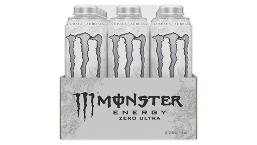 [151784] MONSTER ZERO WHITE ULTRA 12CT 710ML