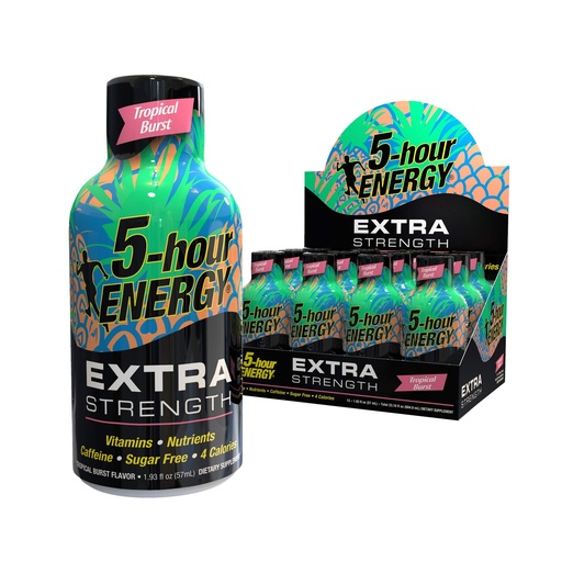 [719410785239] 5 HOUR ENERGY TROPICAL BURST 12CT