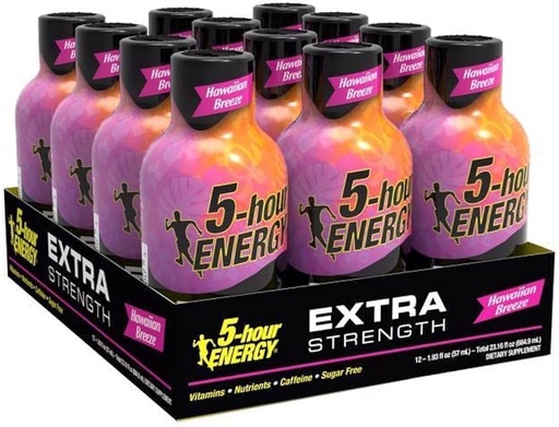 5 HOUR ENERGY HAWAII. BREEZ. 12CT