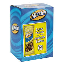 MUNCHIES SALTED PEANUTS 12 X 55G