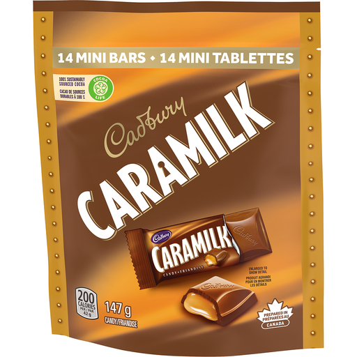 [1676] CADBURY CARAMILK 147G 14 BARS