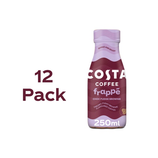 [2792] COSTA COFFEE CHOC FUDGE (UK) 12CT/250ML