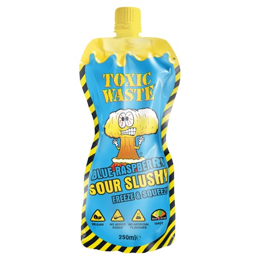 [8813] TOXIC WASTE BLUE RASPB. POUCH 250ML (UK) 