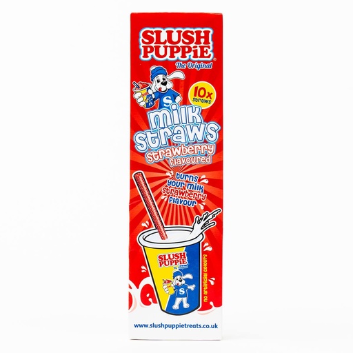 [05060202714469] SLUSH PUPPIE STRAWS STRAWB. 12CT (UK)