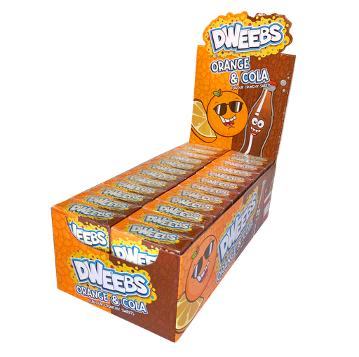 [5056192409218] DWEEBS ORANGE & COLA CANDY 24CT (UK)