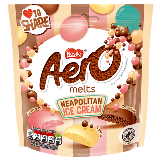 AERO MELTS NEAPOLITAN 86G (UK)