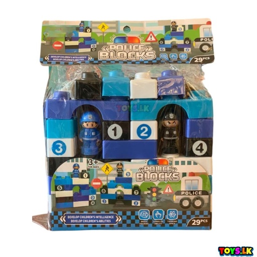 [BL8802-1] POLICE BLOCKS 29PCS