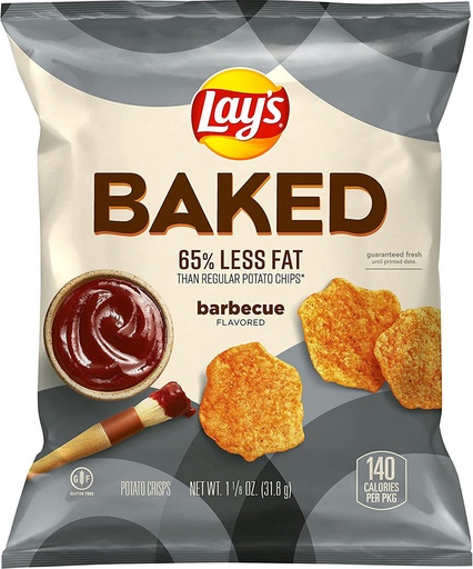 [06958] LAYS OVEN BAKED BBQ 32G 