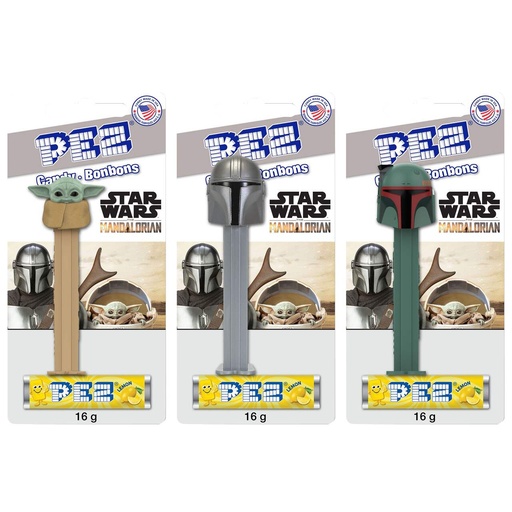 [067535661168] PEZ STAR WARS 16G