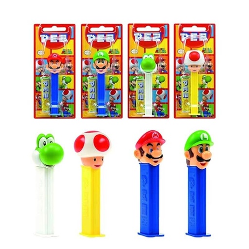 [067535661380] PEZ SUPERMARIO 16G