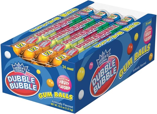 [C37000] DUBBLE BUBBLE ASST. 24CT/1.58G
