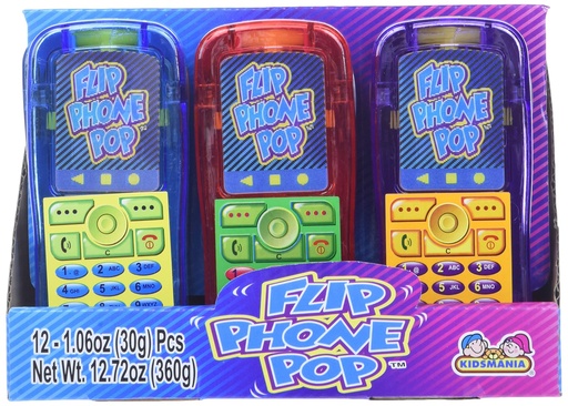 [RE68] FLIP PHONE POP 12CT