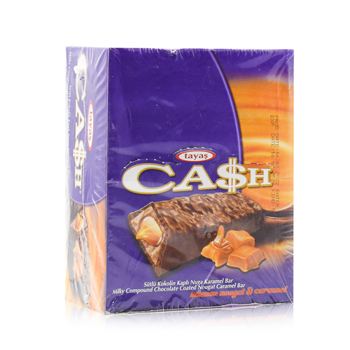[AR12] TAYAS CASH NOUGAT& CARAMEL BAR 20G