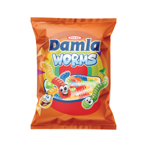 [8690997021045] TAYAS DAMLA GUMMY WORM 80G 
