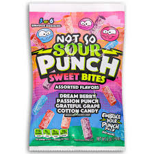 [Z3] NOT SO SOUR PUNCH SWEET BITES 142G