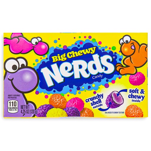 [1958L/4479] NERDS BIG CHEWY BOX 4.25OZ