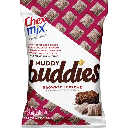 [016000512351] CHEX MIX BUDDIES BROWNIE 127G