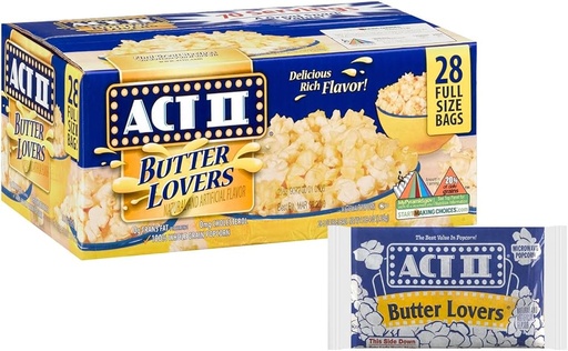 ACT 2 BUTTER 28CT/2.18KG