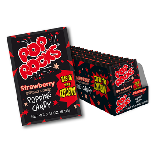 [1096] POP ROCKS STRAWBERRY 24CT 228G