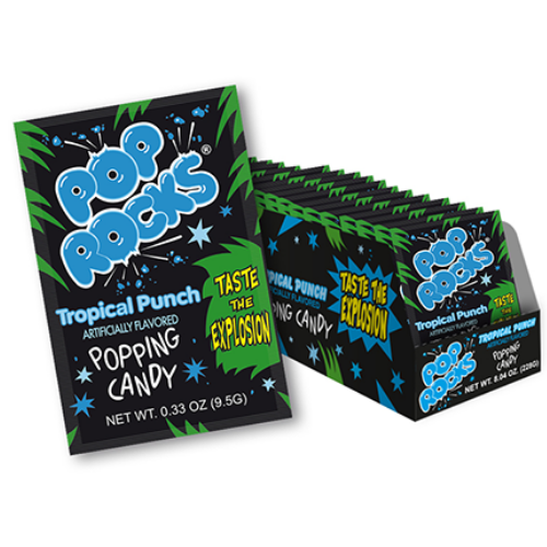 [Z64] POP ROCKS TROPICAL P. 24CT 228G