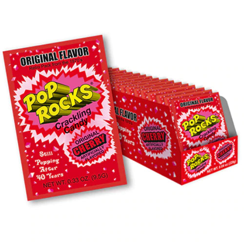 [8762] POP ROCKS ORIG. CHERRY 24CT 228G