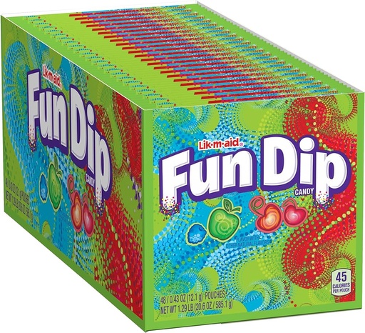 [079200683740] FUN DIP CANDY 12G /48CT
