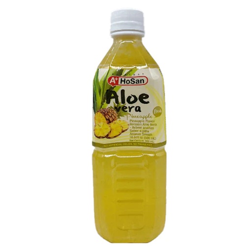 [18809059294939] ALOE VERA PINEAPPLE BTL 500ML/ 20CT