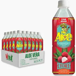 [18809059294403] ALOE VERA LYCHEE BTL 500ML/ 20CT