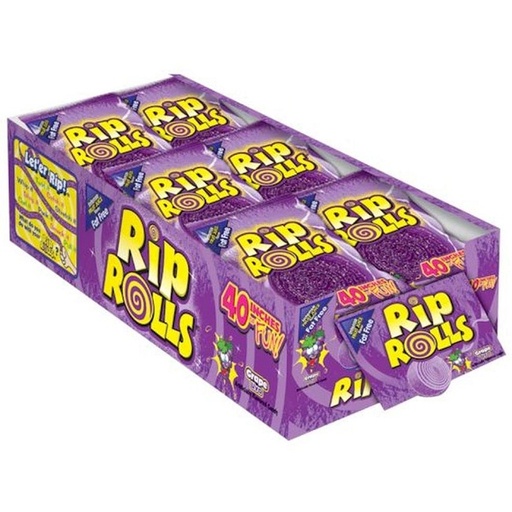 [048014375356] RIP ROLLS GRAPE 24CT 960G