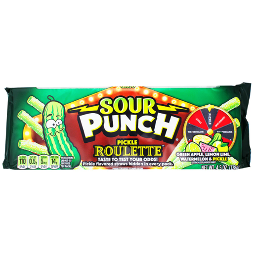 [Z94] SOUR PUNCH KING PICKLE ROULETTE 12CT 54OZ