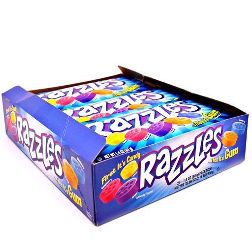 [Z100] RAZZLES CANDY 24CT 960G
