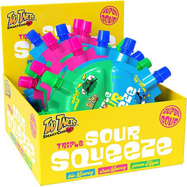 [Z106] TOO TARTS TRIPLE SOUR SQUEEZE 12CT 1.5OZ