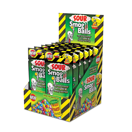 [Z128] TOXIC WASTE SMOG BALLS 12/PK