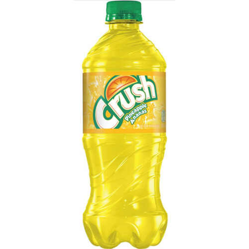 [078000014143] CRUSH PINEAPPLE BTL 591ML (U)