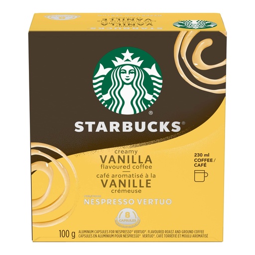 [ST3] STARBUCKS VANILLA 8CT  
