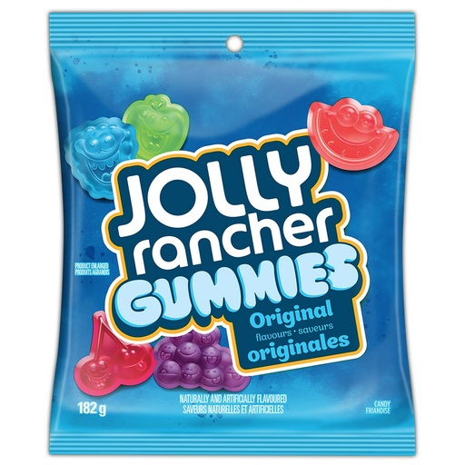 [066259044110] JOLLY RANCHER GUMMIES ORIGINAL 182G