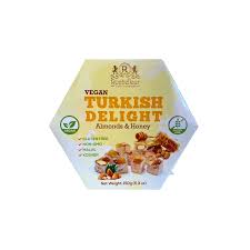 [9653] VEGAN TURKISH DELIGHT ALMOND& HONEY 150G