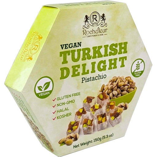 [628235196567] VEGAN TURKISH DELIGHT PISTACHIO 150G 