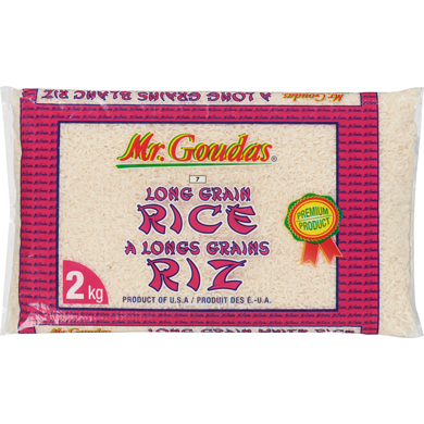 MR.G LONG GRAINED RICE 2KG
