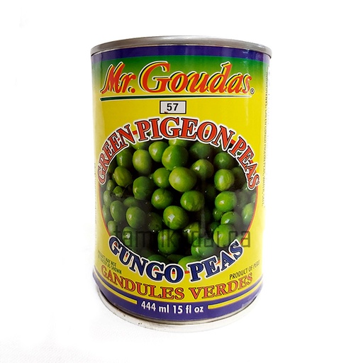 [065349000579] MR.G GREEN PIGEON PEAS 444ML