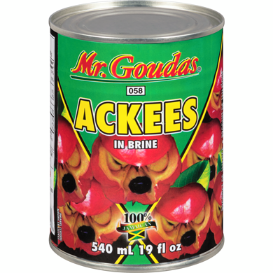 YAH MONN ACKEES IN BRINE 540ML