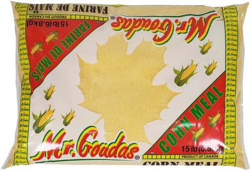 [065349005581] MR.G CORN MEAL 15LB