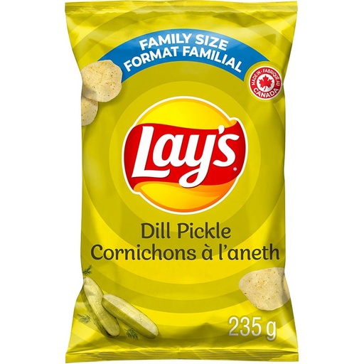 [L17] LAYS DILL PICKLE 235G
