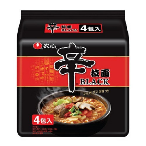 [079S] NONGSHIM SHIN  NOODLE BLK.130G 4/PK