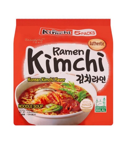 [4710145211037] SAMYANG KIMCHI NOODLE 120G